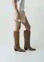 Falda Lindi Crudo Marfil Claro Talla M 442G385 Naf Naf