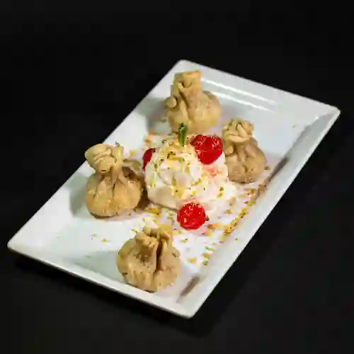 Wontons con Helado