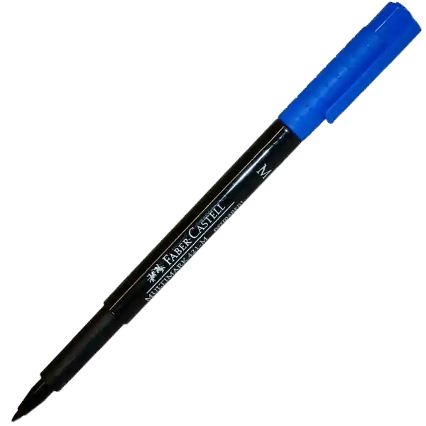 Faber Castell Marcador Multimark Azul