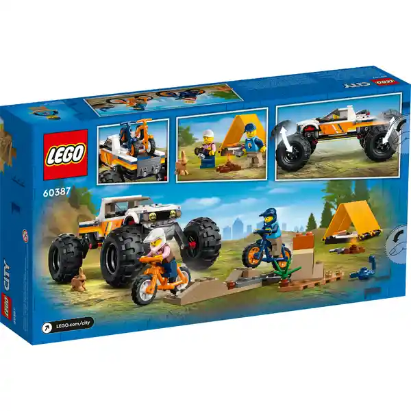 Set de Construcción Todoterreno 4 x 4 Aventurero Lego