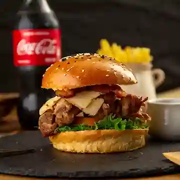 Combo Hamburguesa de Costilla BBQ