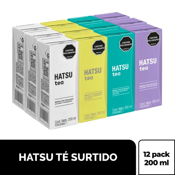 Té Hatsu Surtido Caja 12 x 200 ml