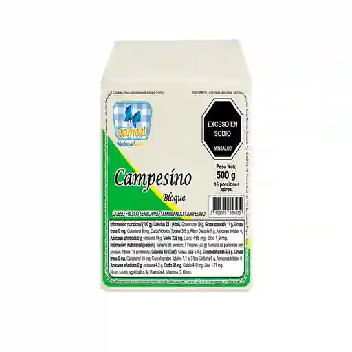 Queso Campesino Camoti Queso (500 Gr)