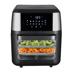 Horno de Aire Multifunción 12 L Huken Digital Negro Mkafo12ss