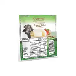 Colanta Queso Tipo Mozzarella de Búfala