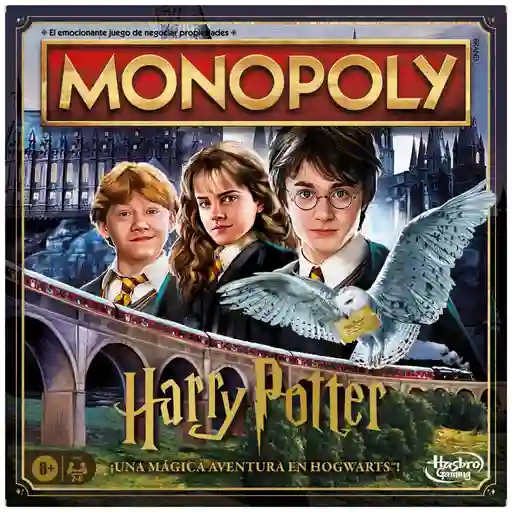 Hasbro Gaming Juego de Mesa Monopoly Harry Potter
