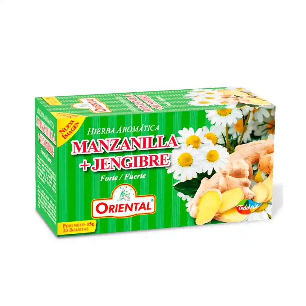 Oriental Tisana Manzanilla Jengibre