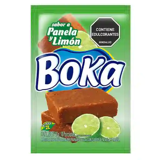 Mezcla Boka Polvo Bebida Panela Limon(10 Gr)