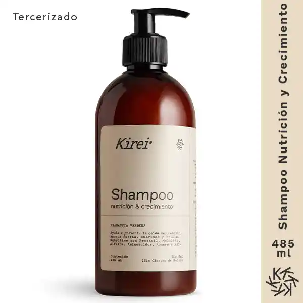 Kirei Shampoo Nutrición y Crecimiento