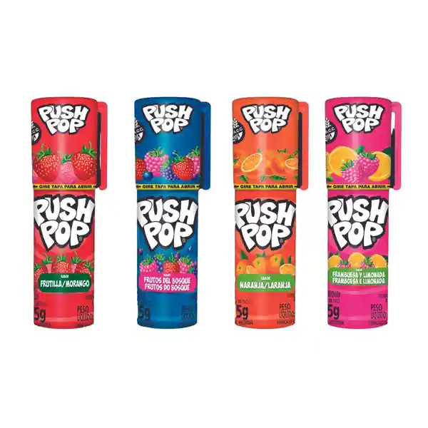 Push Pop Dulce Tradicional Surtidos