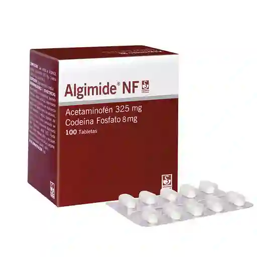 Algimide Nf (325 mg / 8 mg)