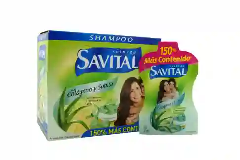 Savital Shampoo con Colágeno y Sábila