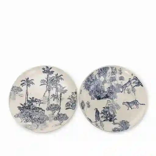 Set Plato Base Selva Sajal 33 cm Ambiente Gourmet