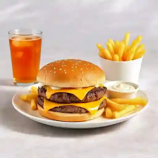 Hamburguesa de queso infantil