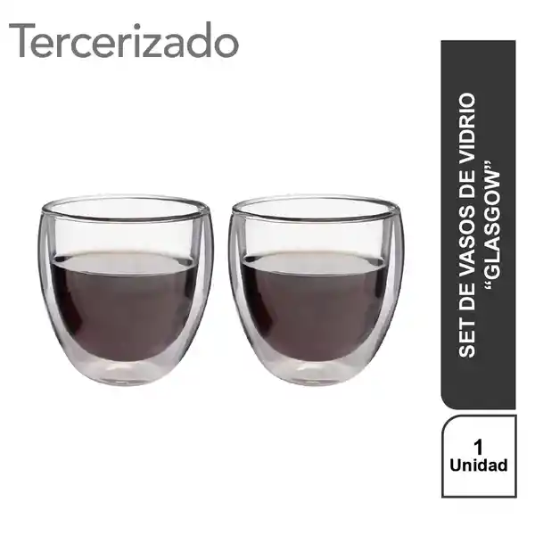 Set de Vasos de Vidrio "Glasgow" T499