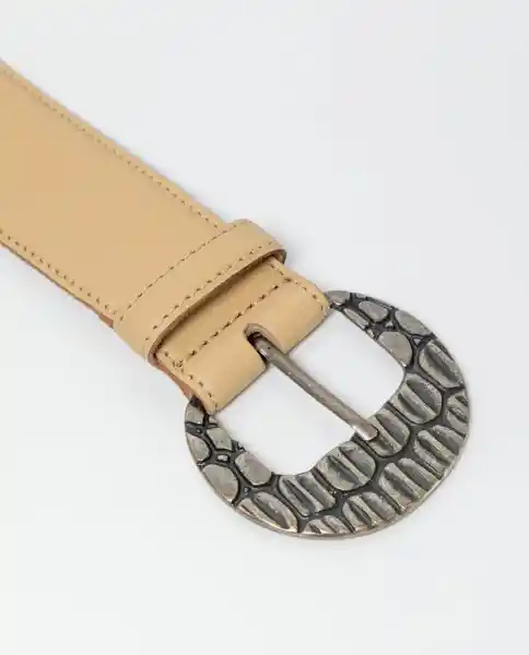 Cinturón Boho Caqui Fango Medio Talla M Chevignon