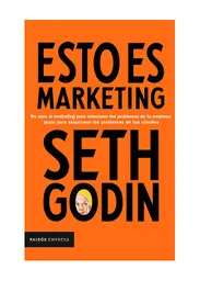 Esto es Marketing - Seth Godin