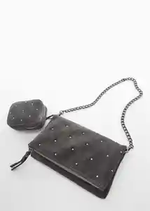 Bolso P Carry Gris Talla 99 Teen Niñas Mango