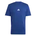Adidas Camiseta Sl Sj Manga Corta Lifestyle Hombre Azul Talla S