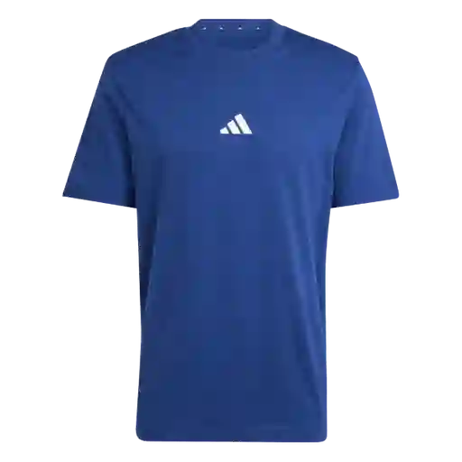 Adidas Camiseta Sl Sj Manga Corta Lifestyle Hombre Azul Talla S