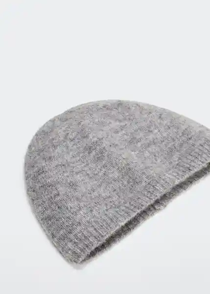 Gorro Brecag Gris Medio Vigore Talla 99 Mujer Mango