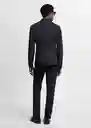 Blazer Americana Paulo Navy Talla 48 Hombre Mango