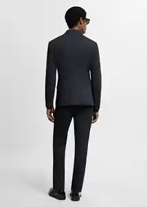 Blazer Americana Paulo Navy Talla 48 Hombre Mango