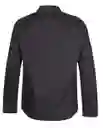 Camisa Carbon M/l Negro 1 Talla L Hombre Chevignon