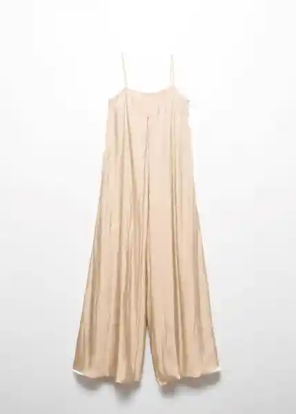 Enterizo Mono Agatha-A Oro Talla S Mujer Mango