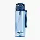 Lugano Botella Metro Azul Plástico 800 mL Db-8223