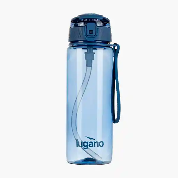 Lugano Botella Metro Azul Plástico 800 mL Db-8223