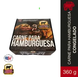 Hamburguesa 360 g Certified Angus Beef  