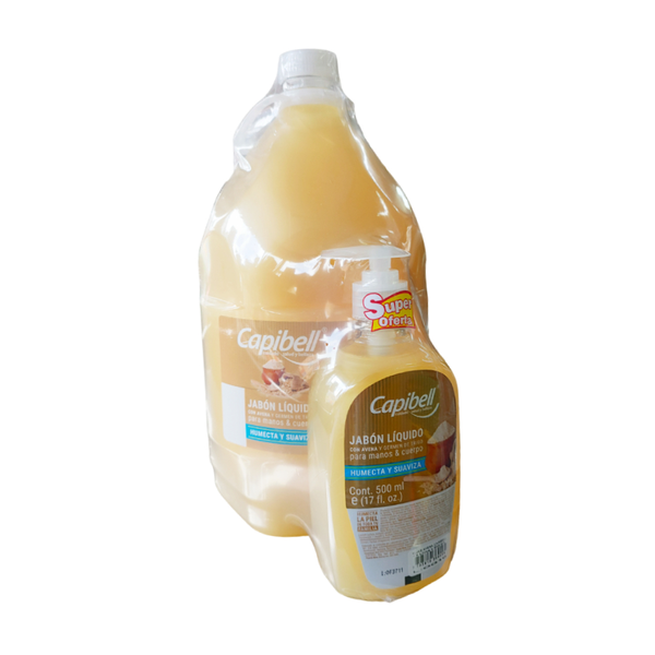 Capibell Jabón Líquido Avena 4 l