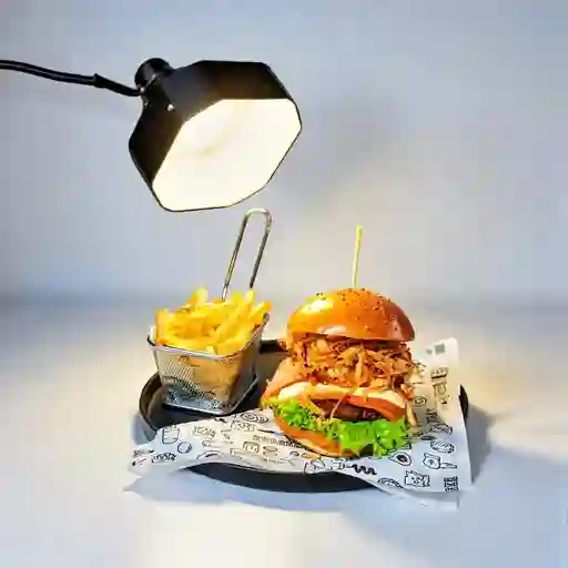 Hamburguesa Fuego y Sabor