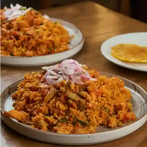 2X1 arroz de pollo mil carnes