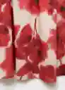 Falda Aquare Crudo Talla S Mujer Mango