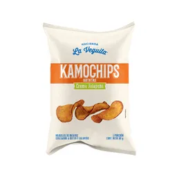 Kamochips Crema Jalapeño