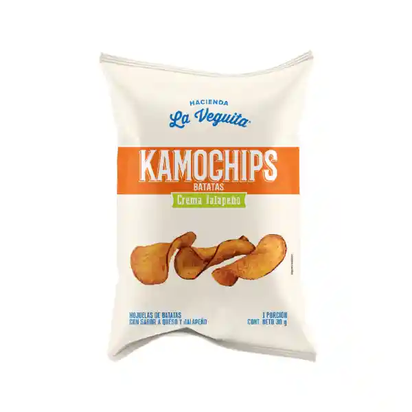 Kamochips Crema Jalapeño