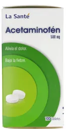 La Santé Blister Acetaminofén (500 Mg)