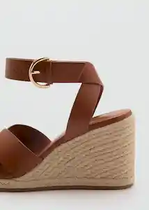Zapatos Pati Cuero Talla 40 Mujer Mango