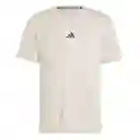 Adidas Camiseta Power Tee Para Hombre Beige Talla S