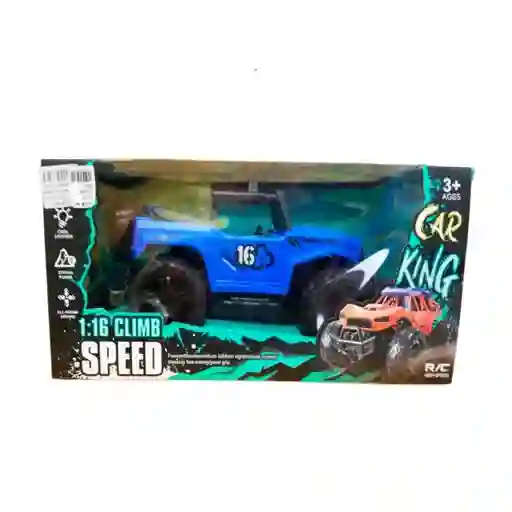 Toy Logic Carro Rc Master Race Azul