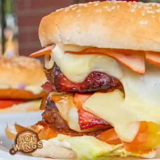 Hamburguesa doble carne