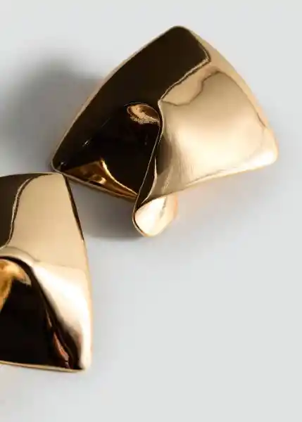 Pendientes Leire Oro Talla 99 Mujer Mango