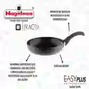 Mageflón Sartén Wok Practix Aluminio Anodizado 28 cm