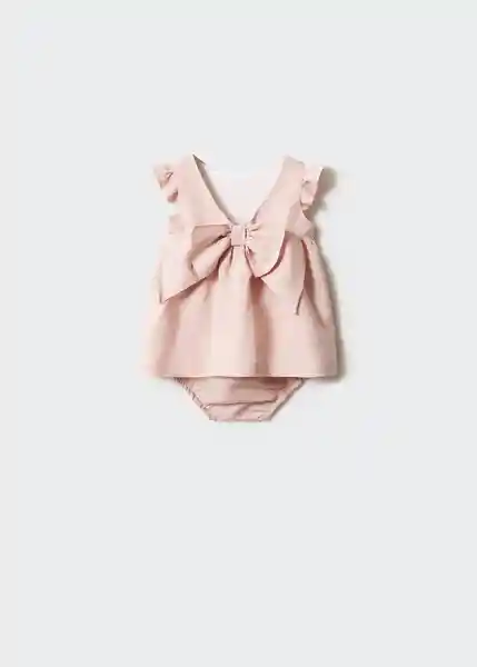 Vestido Maria Rosa Talla 66 Niños Mango