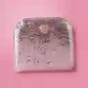 Cartera Corta Con Cierre Para Mujer Rosa Serie Miniso