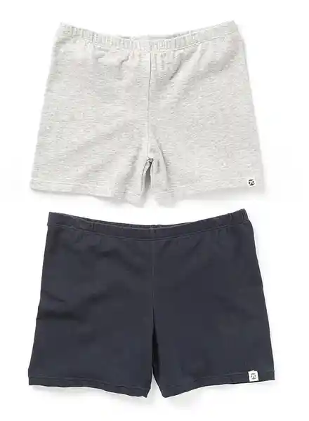 Gef Short New Dúo Tabhita Niña Surtido Negro-Gris Talla 8