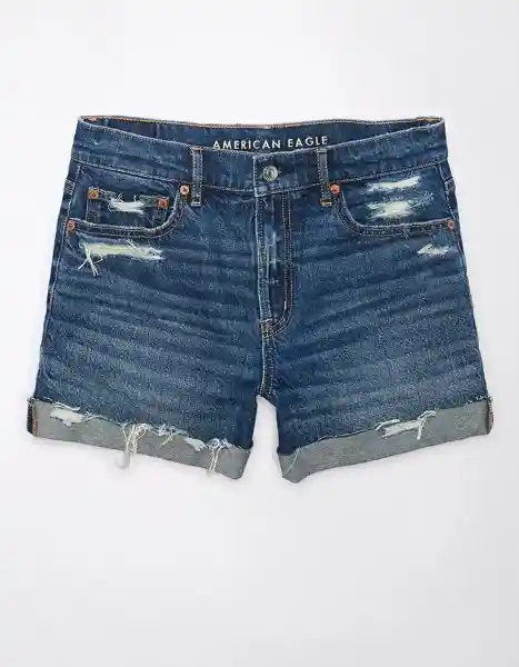 Short Mujer Negro Talla 0 7704068 American Eagle