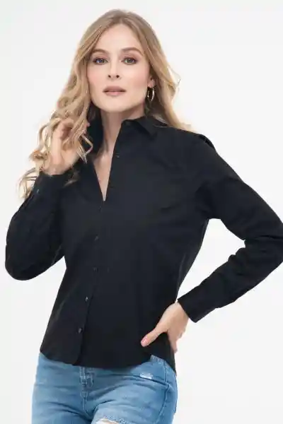 Camisa Impecable Color Negro Talla XXL Ragged